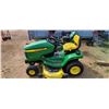 Image 2 : JOHN DEERE MODEL X324 RIDE ON LAWN MOWER