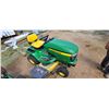 Image 6 : JOHN DEERE MODEL X324 RIDE ON LAWN MOWER