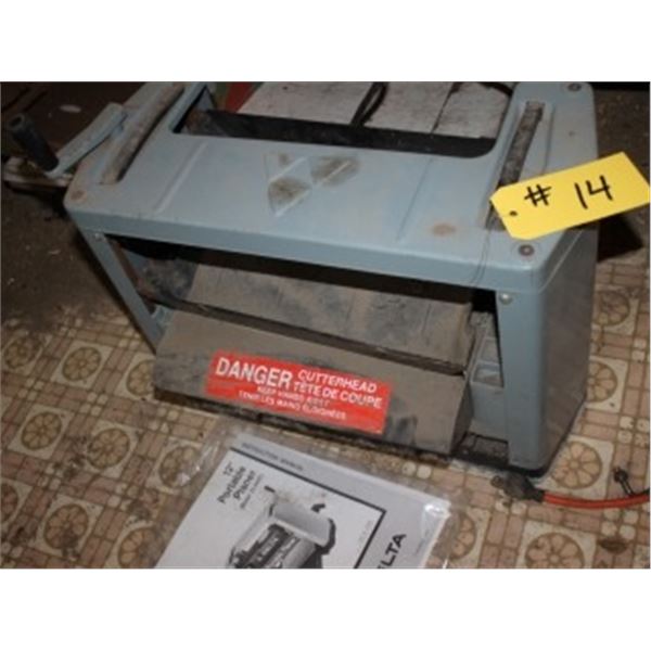 DELTA 12" PORTABLE PLANNER
