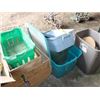 Image 1 : PLASTIC TUBS, WOODEN BOXES