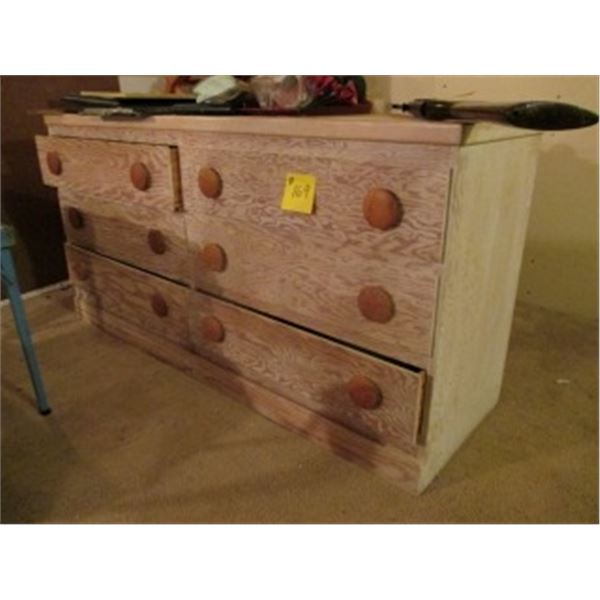 OLDER 6 DRAWER DRESSER