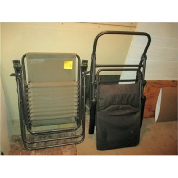 2 FOLDING CAMP CHAIRS