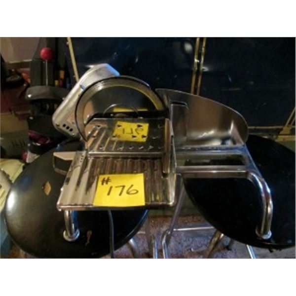 RIVAL CHROME ELECTRIC MEAT SLICER