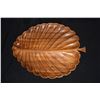 Image 2 : CARVED MONKEYPOD LEAF PLATTER W/FRUITS (27" X 21.5")