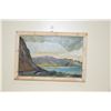 Image 2 : VENDOLA OIL ON CANVAS, WAIANAE SEACOAST"; SIGNED (FRAMED 13" X 9"), OIL ON BOARD, "KEAWAULO BEACH" (