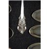 Image 2 : WALLACE STERLING FLATWARE W/BOX (2,671 GRAMS) (70 PCS)