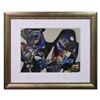 Image 1 : Jenik Cook, Framed Original Acrylic Painting, Hand Singed with Letter of Authenticity.