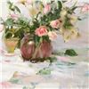 Image 2 : Dan Gerhartz, "Roses and Thistle" Framed Limited Edition on Canvas, AP Numbered 1/20 and Hand Signed