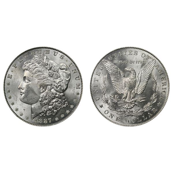 1987 American Silver Eagle .999 Fine Silver Dollar Coin