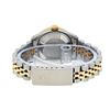 Image 6 : Rolex Ladies 2 Tone Black Index & Pyramid Diamond Oyster Perpetual Datejust Wris