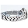 Image 3 : Rolex Ladies Stainless Steel Red Ruby & Diamond Datejust Wristwatch 26MM