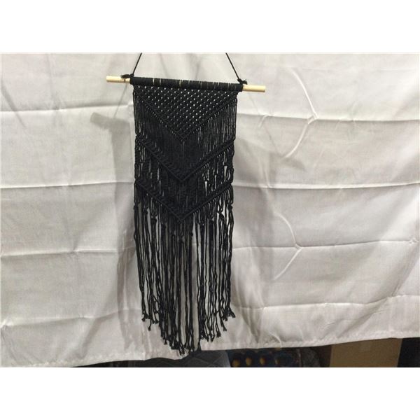 Braided Black Thread Hanging room decor