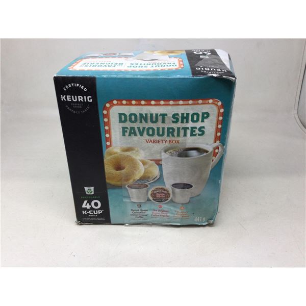 Keurig Donut Shop Favorites Variety Box (40 K-Cups)