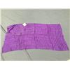 Image 1 : Purple Single Hand Woven Weave Scarf