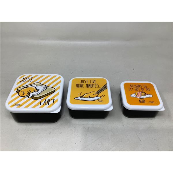 Sanrio Food Containers