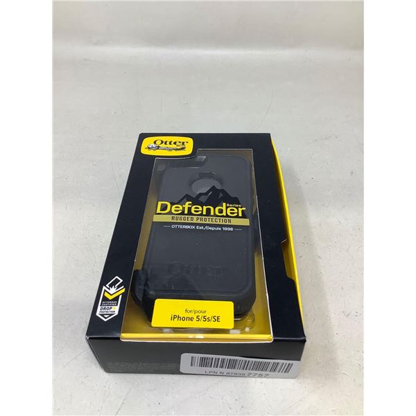 NEW Black IPhone 5/5s/SE Otter Box Phone Case