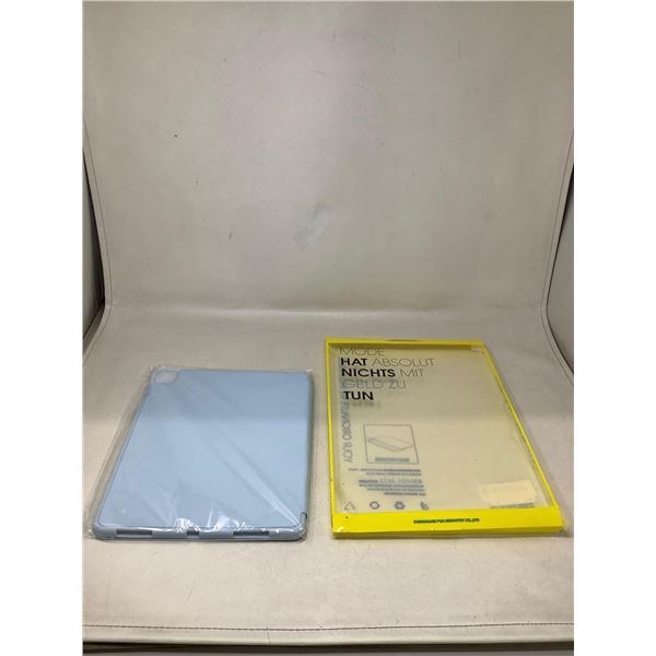Lot of IPad Blue Case and Screen Protector