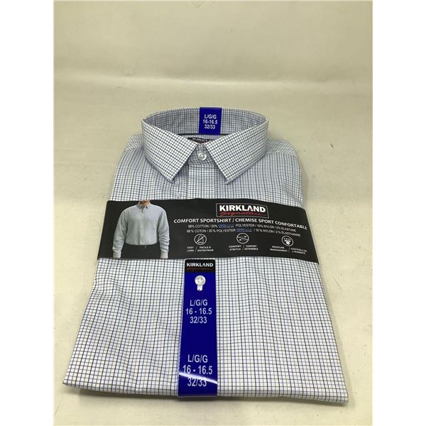 Kirkland Signature Comfort Sport Shirt (L)