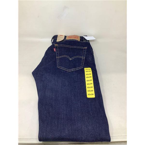 Levi 505 Regular Straight Leg Jeans (32 x 30)