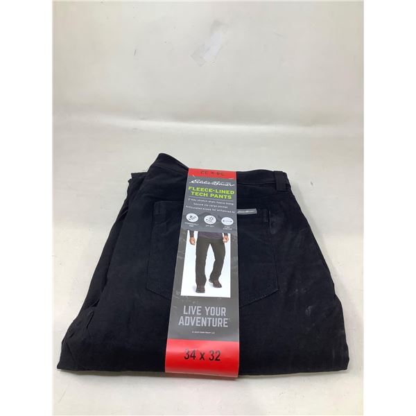 Eddie Bauer Fleece-lined Tect Pants (34 x 32)