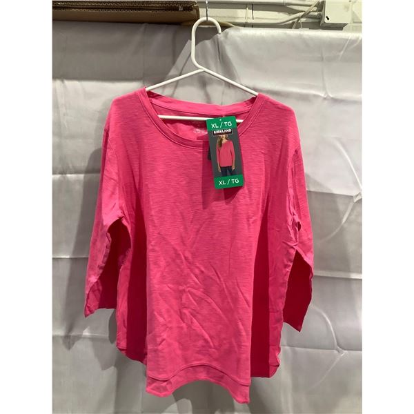 Kirkland Long sleeve Pink Shirt (XL)