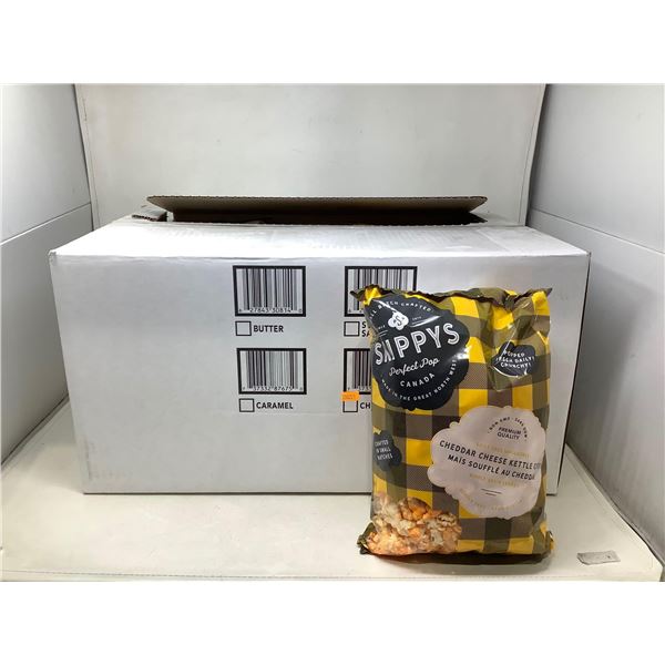 Case of Skippys Cheddar Cheese Kettle Corn