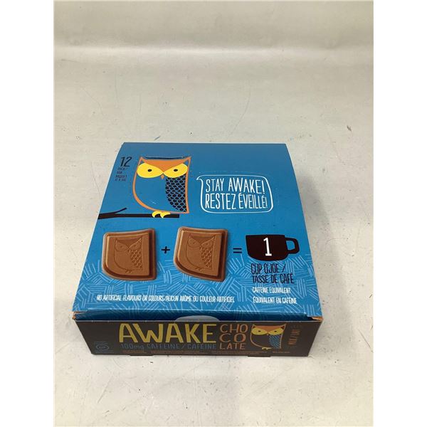 Awake Caffine Chocolate 2 Chocolate's = 1 Cup Of Joe