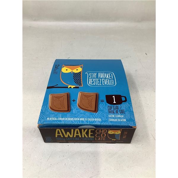 Awake Caffine Chocolate 2 Chocolate's = 1 Cup Of Joe