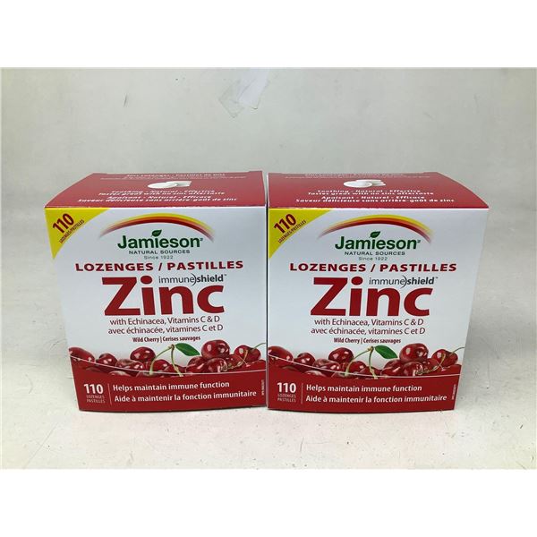 Jamieson Zinc Lozenges With Echinacea And Vitamins C & D (2 X 110)