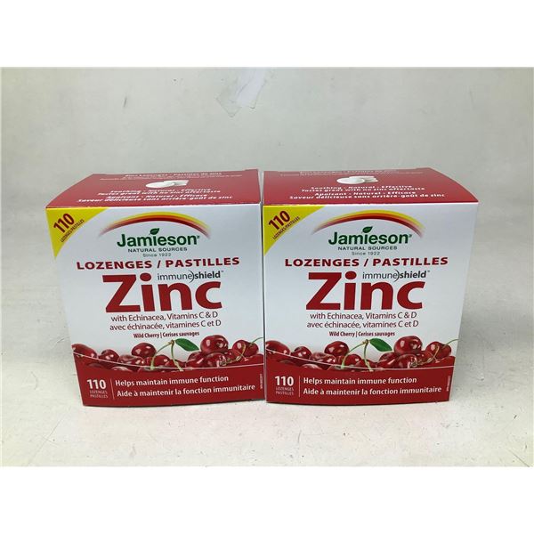 Jamieson Zinc Lozenges With Echinacea And Vitamins C & D (2 X 110)