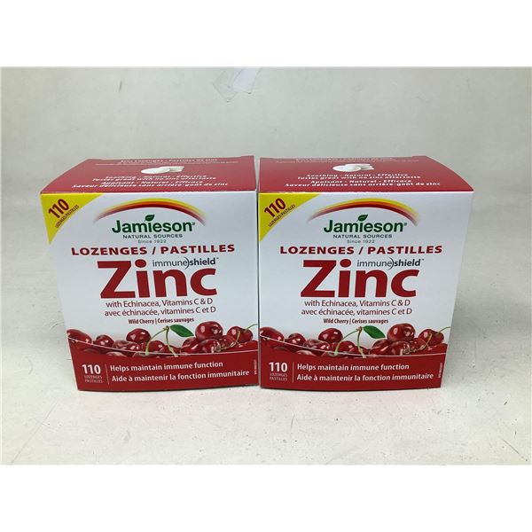 Jamieson Zinc Lozenges With Echinacea And Vitamins C & D (2 X 110)