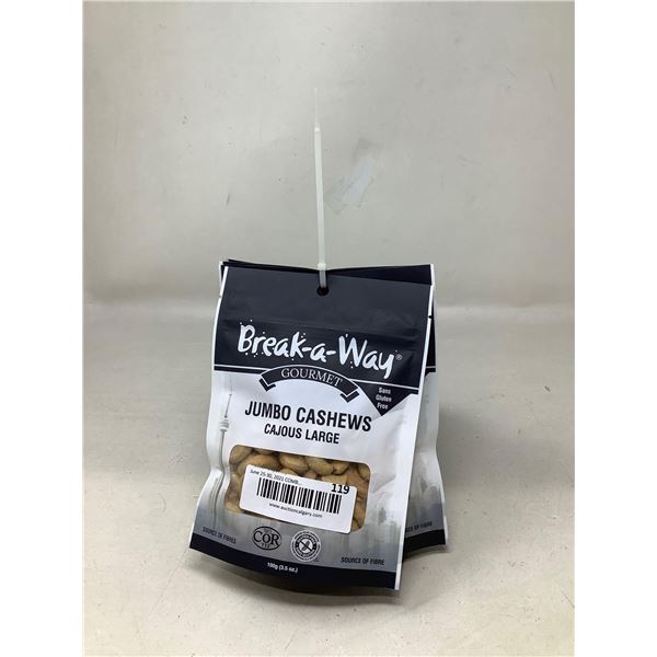 Break a Way Jumbo Cashews (6 X 100G)
