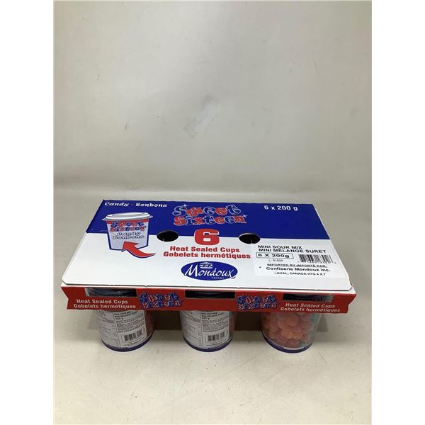 Sweet Sixteen Sour gummies 6 x 200g