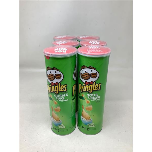 Lot of Pringles Sour Cream & Onion 6 x 156g