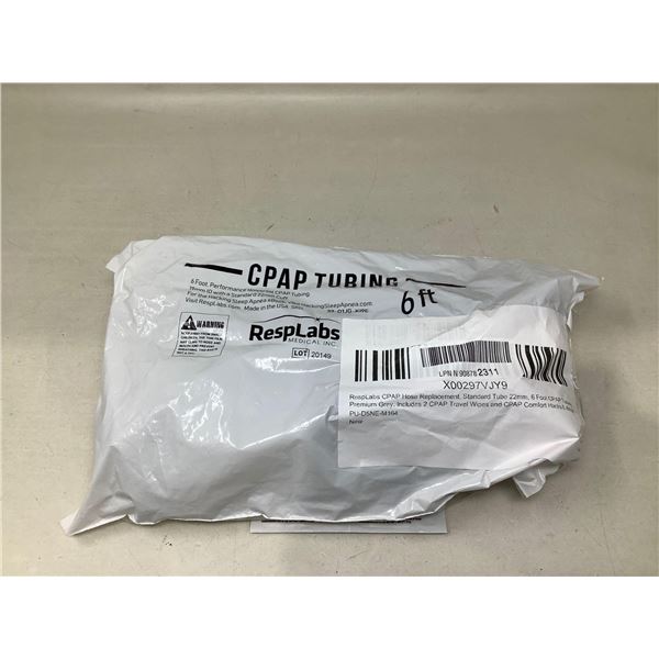 NEW RespLabs CPAP Tubing set 6ft x 22mm with wipes