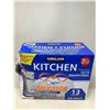 Image 1 : Kirkland Kitchen flex tech trash bags 200count 13 gal