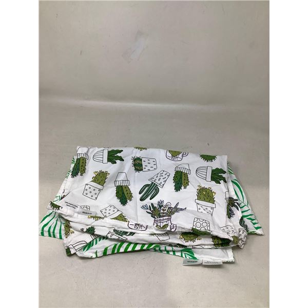 Organic Cotton 35 x45 cm Cactus print dishtowel