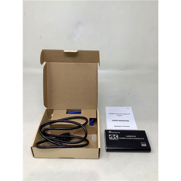 Toscomax 4K Ultra HD HDMI Video Capture