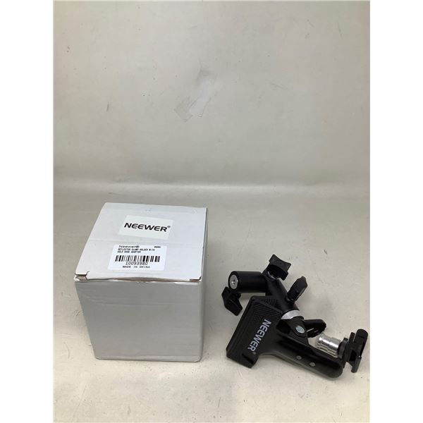 Neewer Reflector Clamp Holder W/ Cold Shoe Adapter