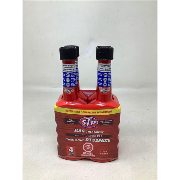 NEW STP Gas Treatment Each Bottle Treats Up To 79L (4 X 155ML)