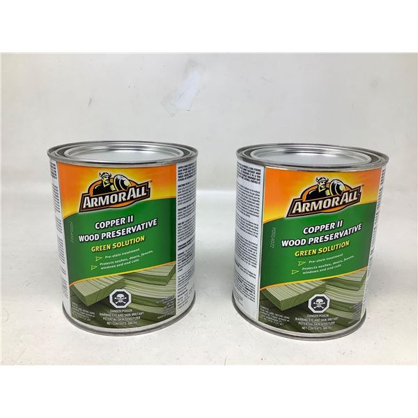 NEW Armor All Copper II Wood Preservative Green Solution (2 X 946ML)