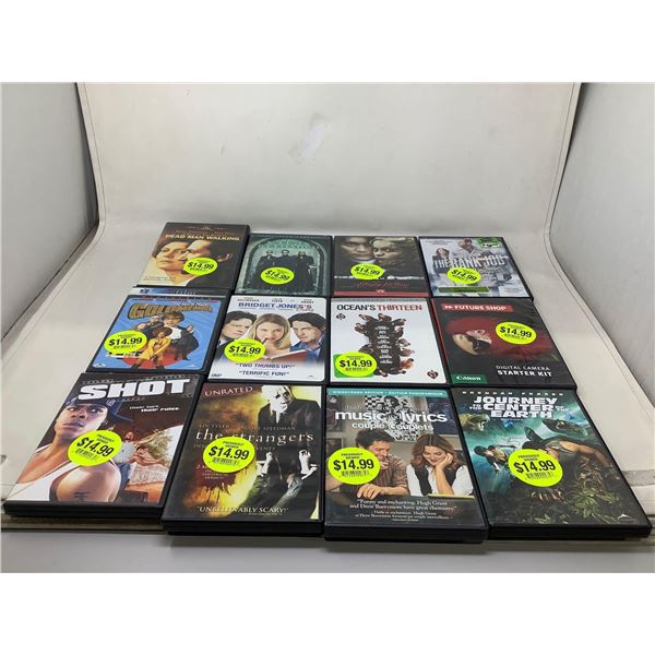 Lot Of 12 Assorted Movies