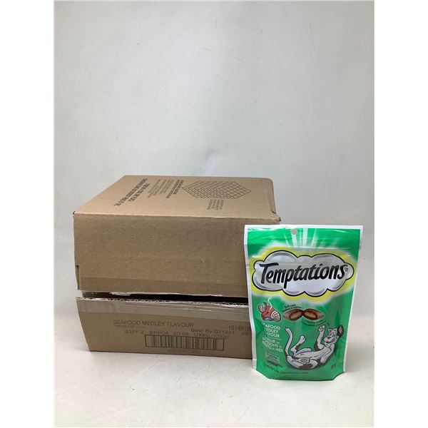 Whiskas Temptations Seafood Medley Flavor (12 X 85G)