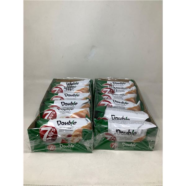7 Days Double Croissant W/ Vanilla Flavour & Strawberry Filling Lot Of 2