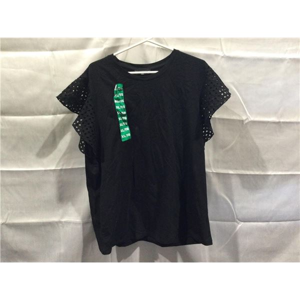 NEW Ladies Karl Lagerfeld short sleave top XL