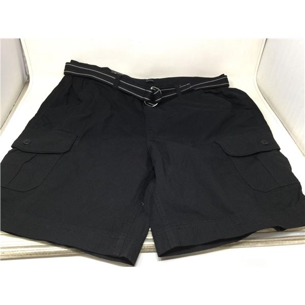 NEW Mens Buffalo Flex Waist Black Shorts -40