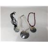 Image 1 : Lot of 3 hand crafted shell and bead necklaces