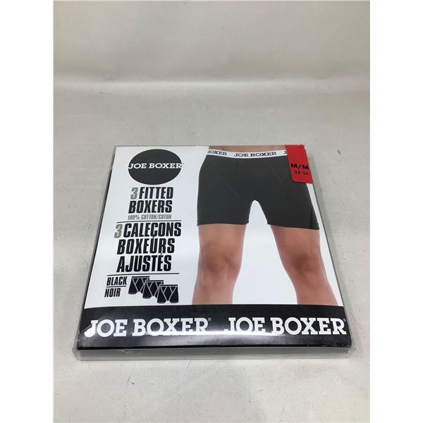 NEW Joe Boxer Fitted Boxers 3 pack Medium