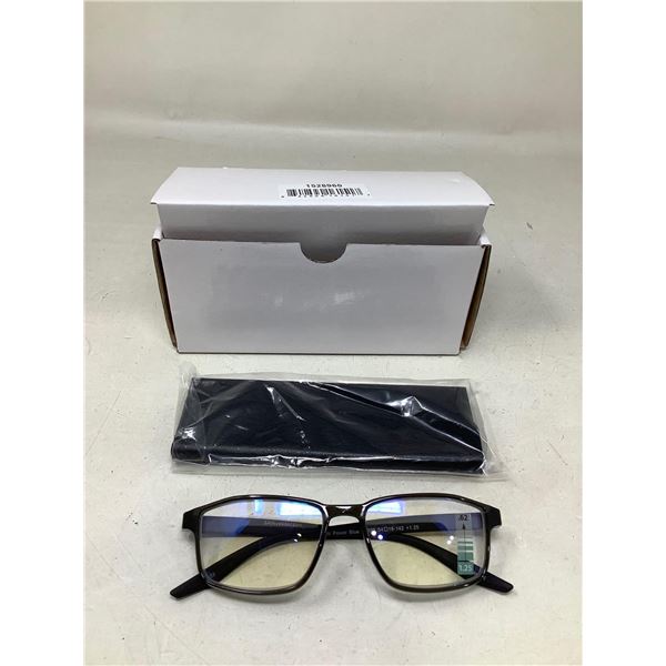 Saveyewear 1.25 power blue reading/computer glasses