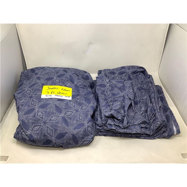 Jennifer Adam 5 Pce Queen Size Bedding Set